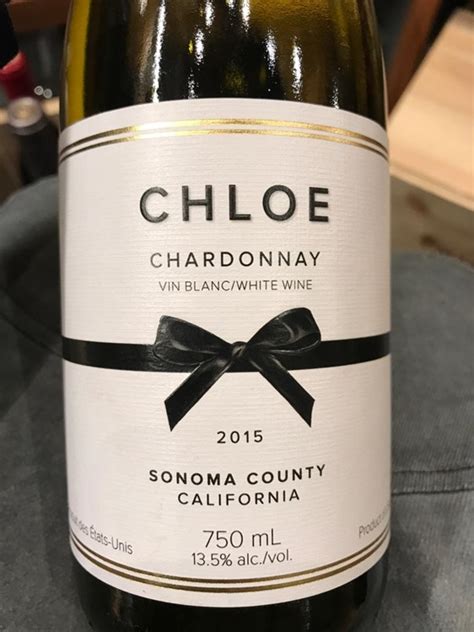 chloe chardonnay reviews.